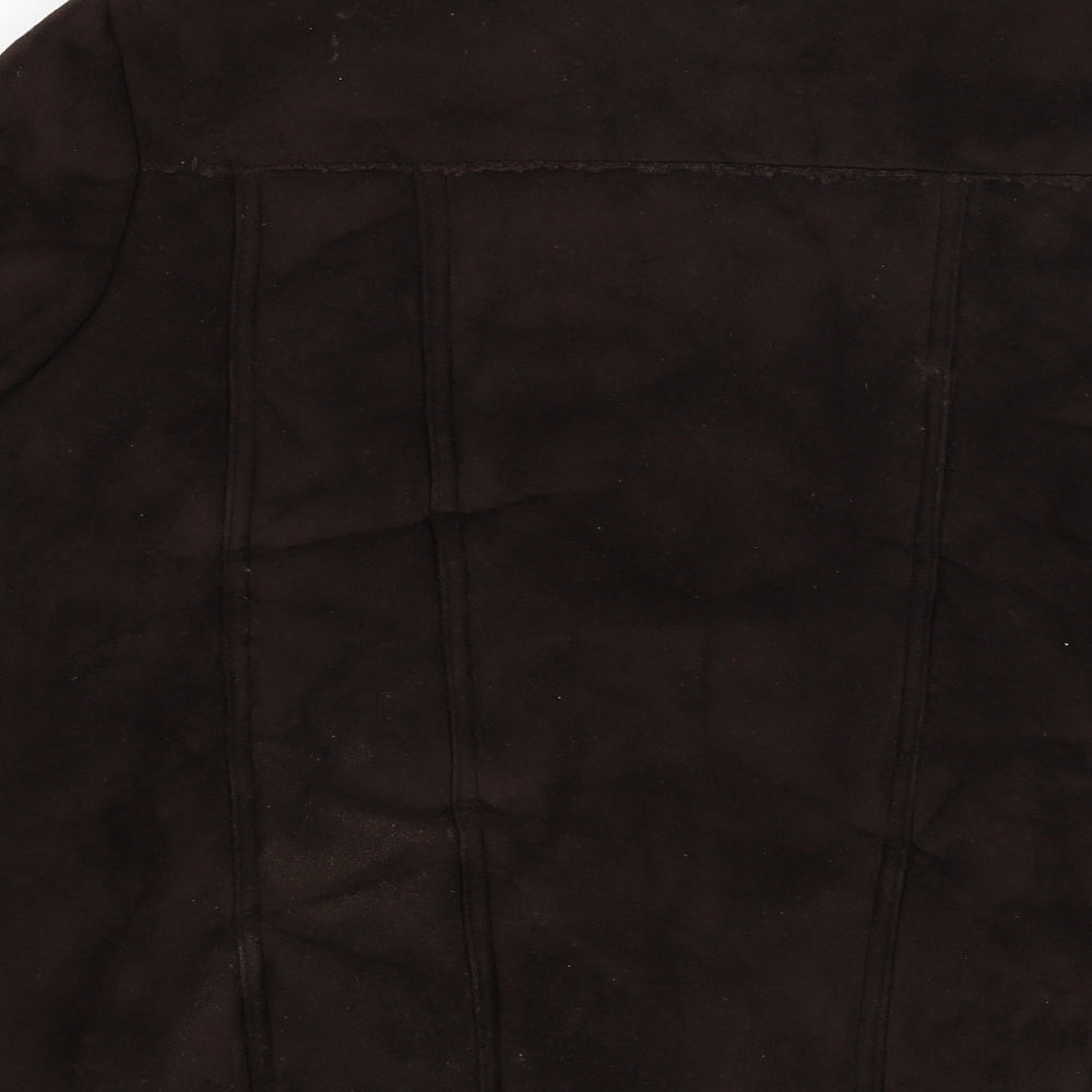 Bonmarché Womens Brown Overcoat Coat Size 16