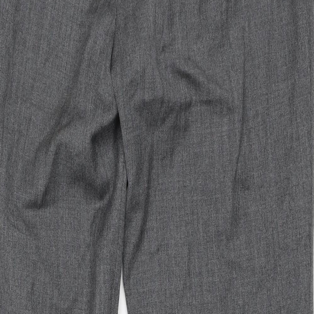 Kaliko Womens Grey Trousers Size 10 L31.5 in