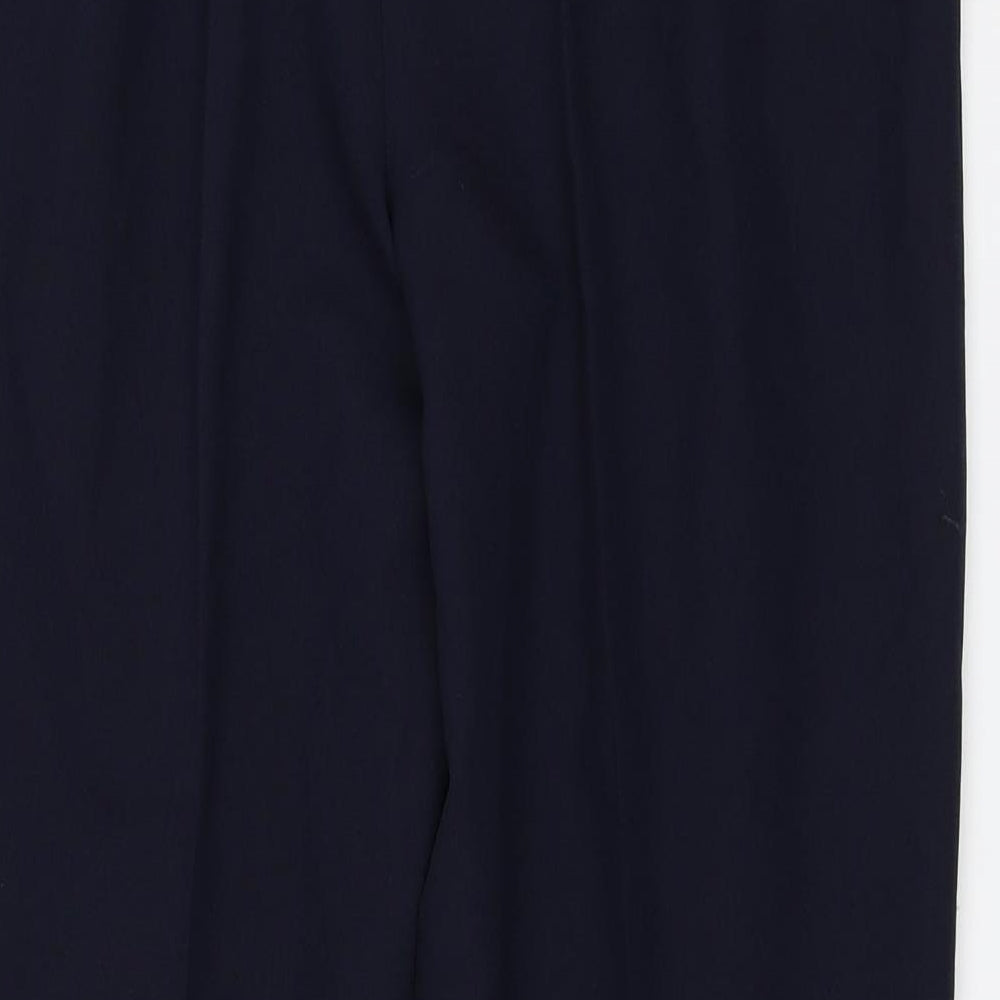 Berkertex Womens Blue Trousers Size 14 L27.5 in