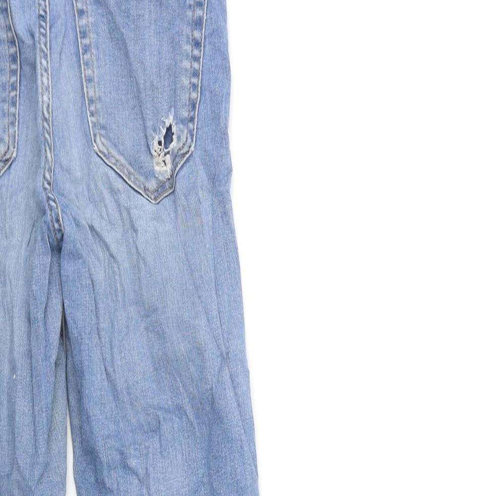 Topshop Womens Blue Denim Skinny Jeans Size 26 in L30 in