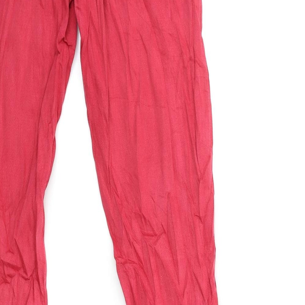 Stradivarius Womens Red Denim Skinny Jeans Size 8 L30 in