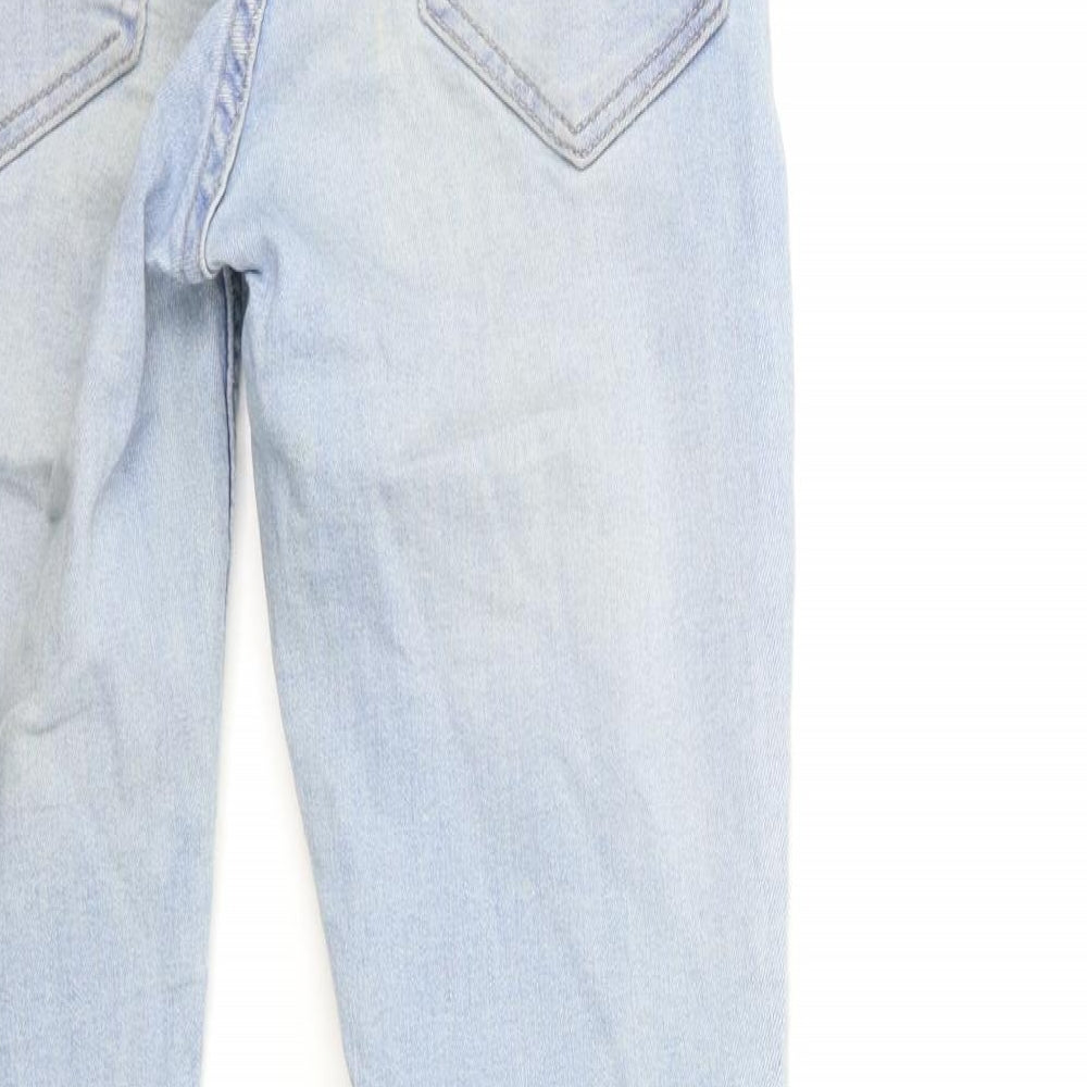 H&M Womens Blue Denim Skinny Jeans Size 8 L29 in