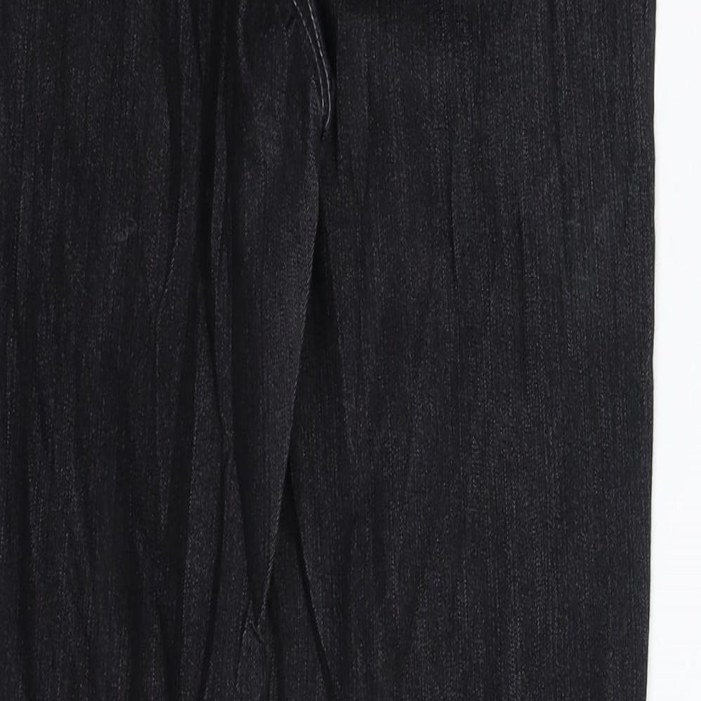 Preworn Mens Black Denim Skinny Jeans Size 30 in L30 in