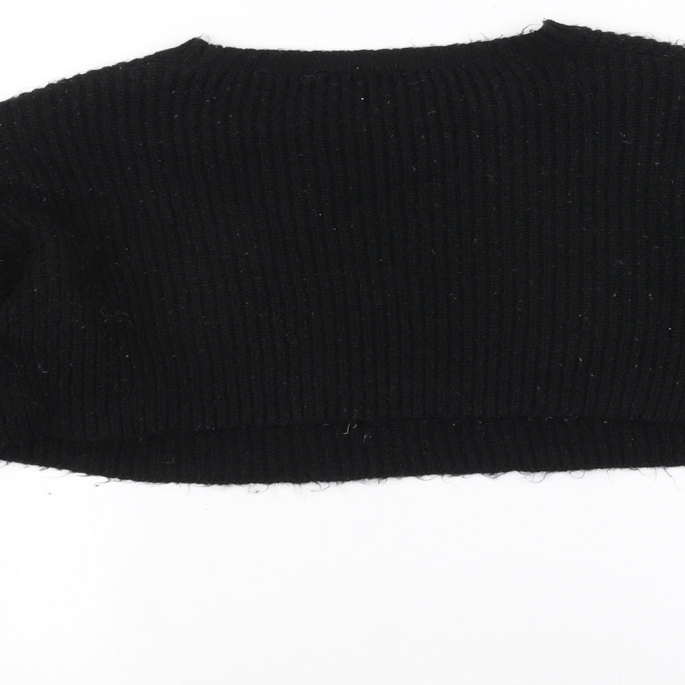 New Look Womens Black Pullover Jumper Size M
