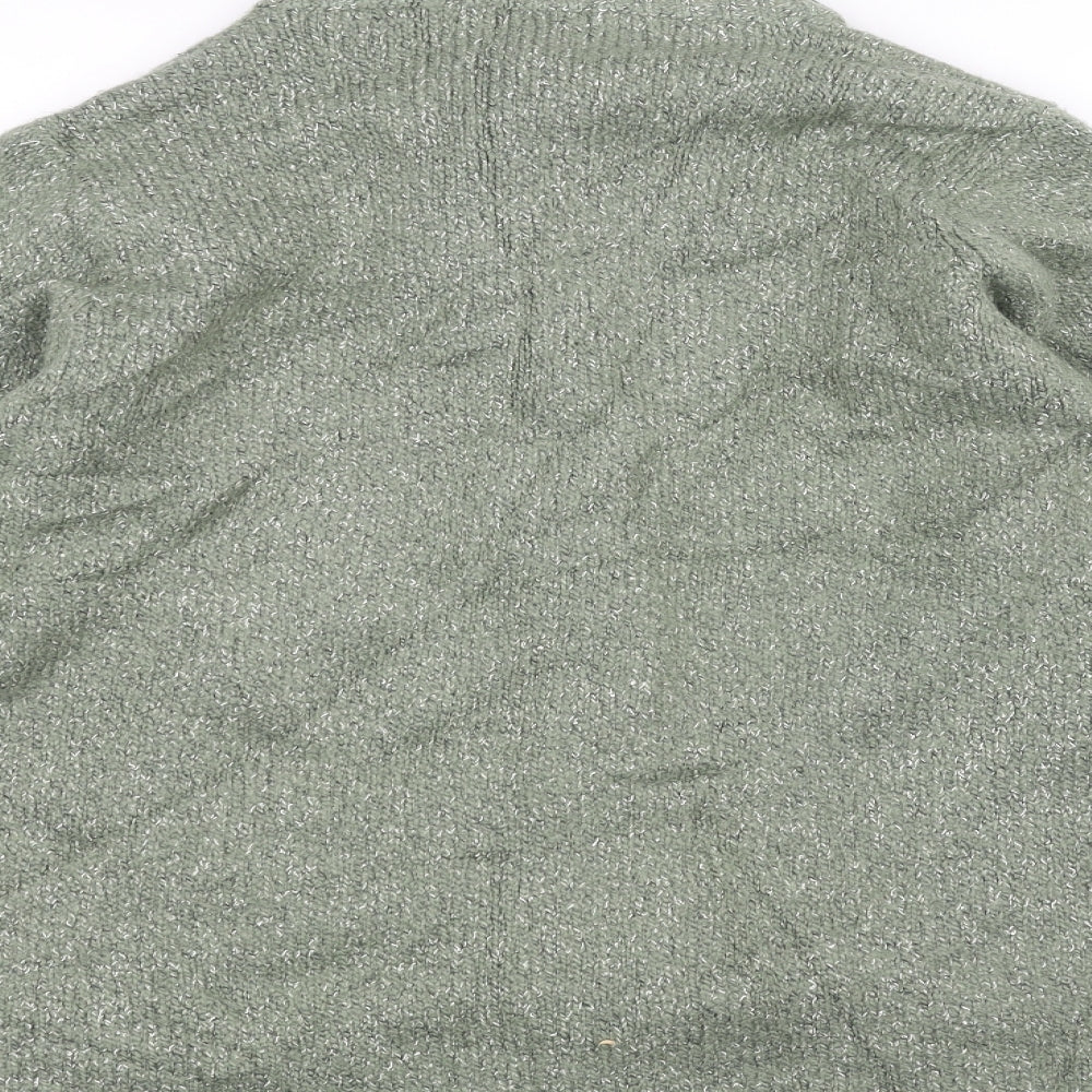 EWM Womens Green Jacket Coatigan Size M