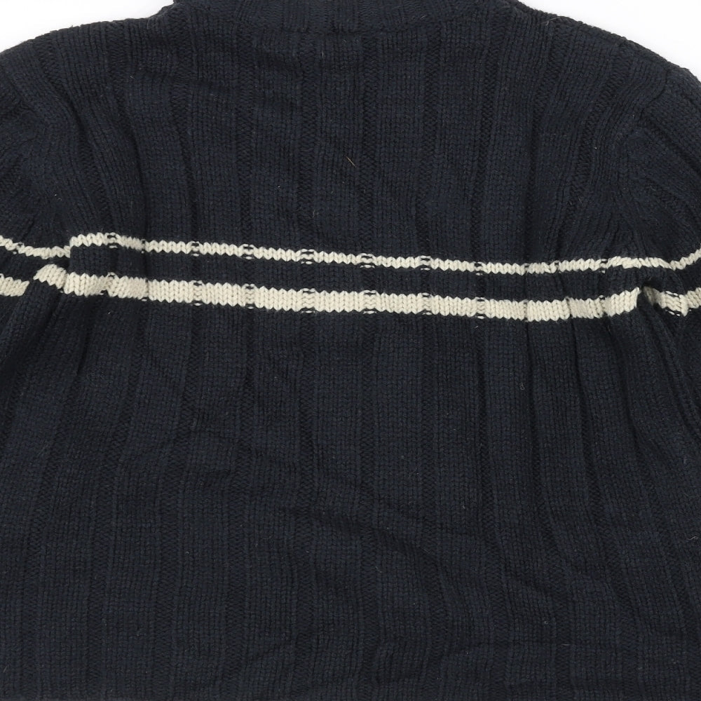 Trader Boys Blue Pullover Jumper Size 9-10 Years