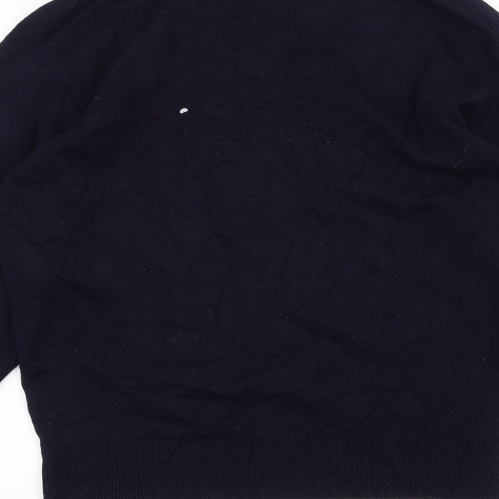 Glenbrae Mens Blue Pullover Jumper Size XS