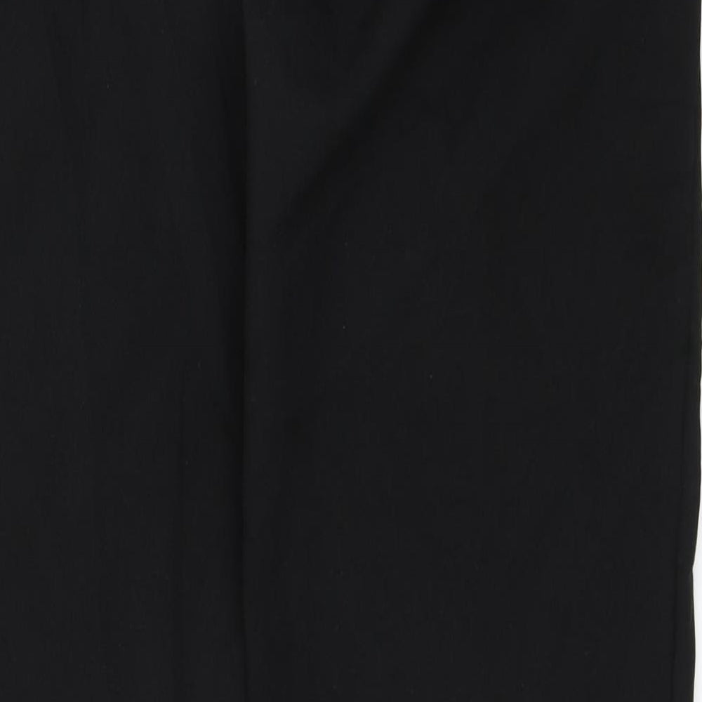 Marks and Spencer Womens Black Dress Pants Trousers Size 14 L29 in