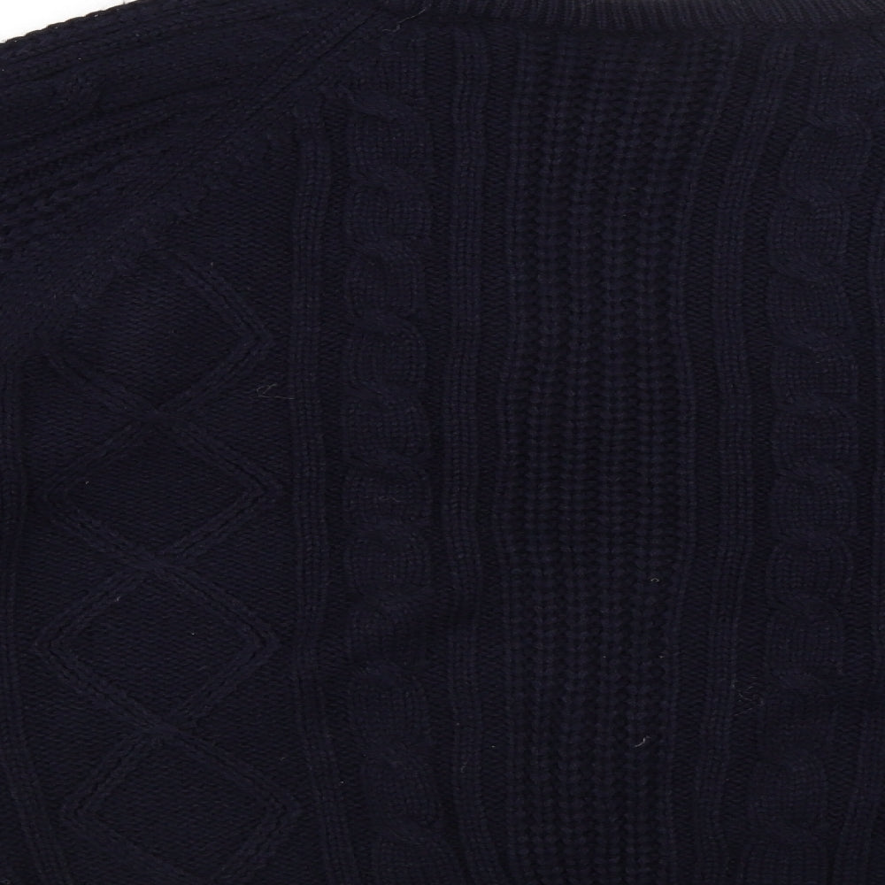 Akal Collection Womens Blue Pullover Jumper Size L