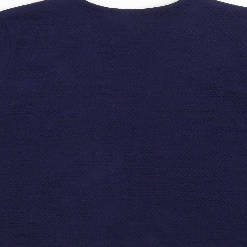Papaya Womens Blue Cardigan Jumper Size 12