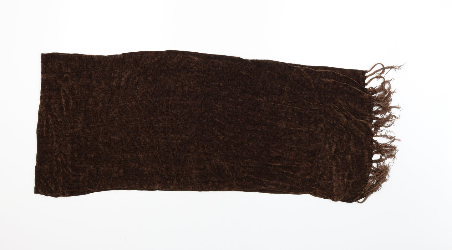 Preworn Womens Brown Scarf