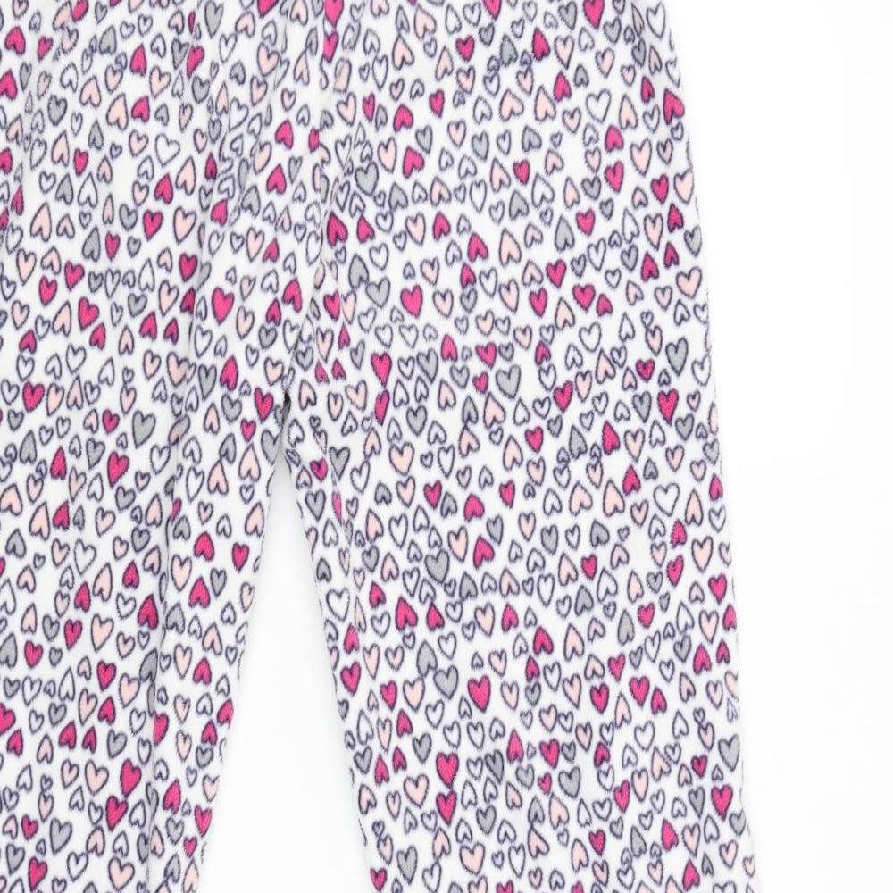 George Womens White Babydoll Pyjama Pants Size 12