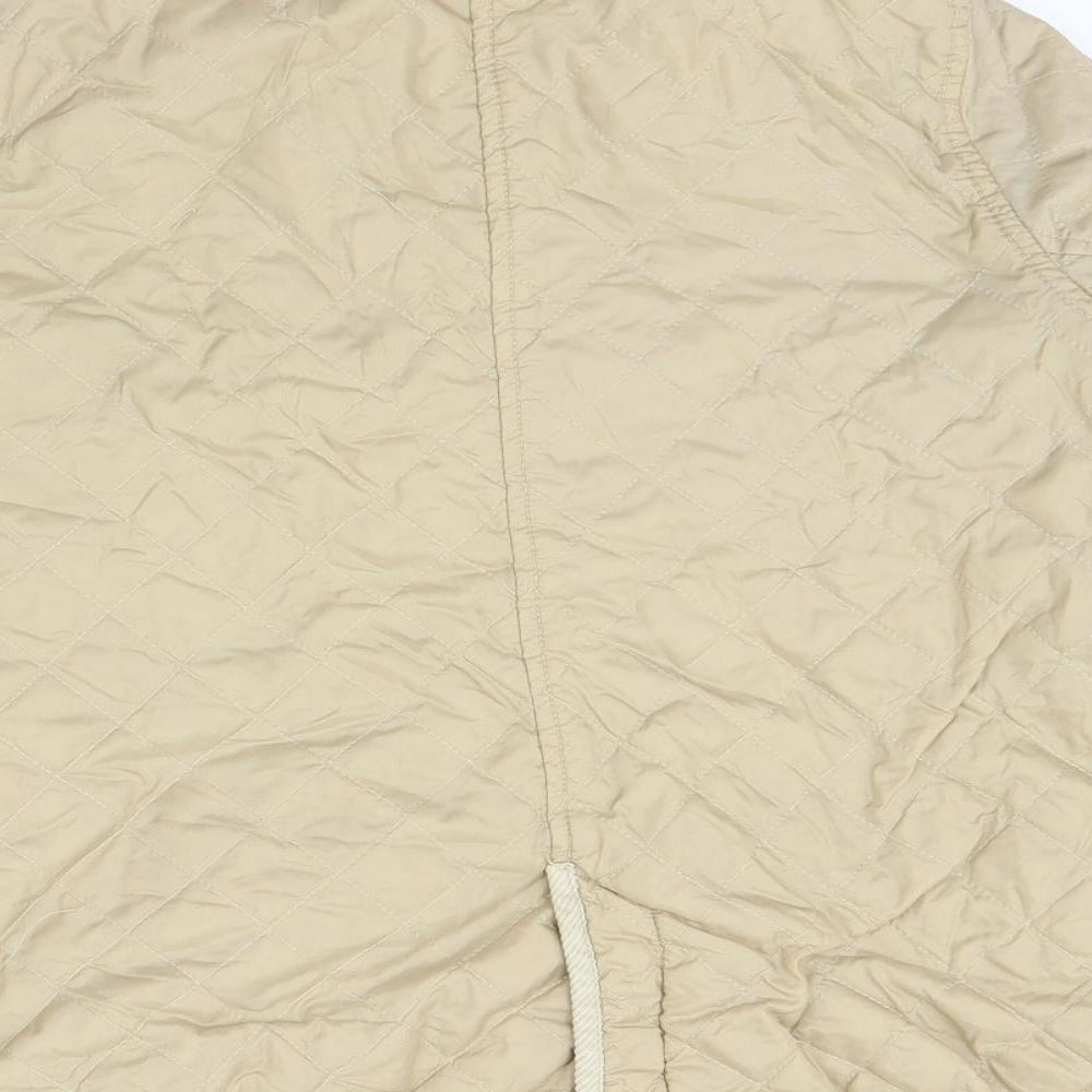 Topshop Womens Brown Jacket Size 10 - elbow patches