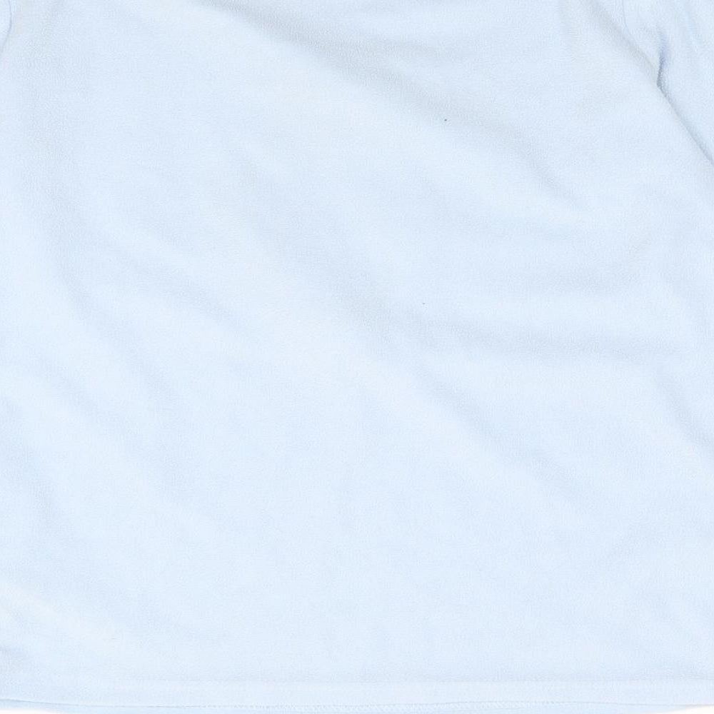 YD Girls Blue Fleece Top Pyjama Top Size 12-13 Years