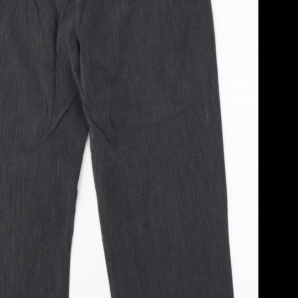 BWM Womens Grey Trousers Size 18 L23 in