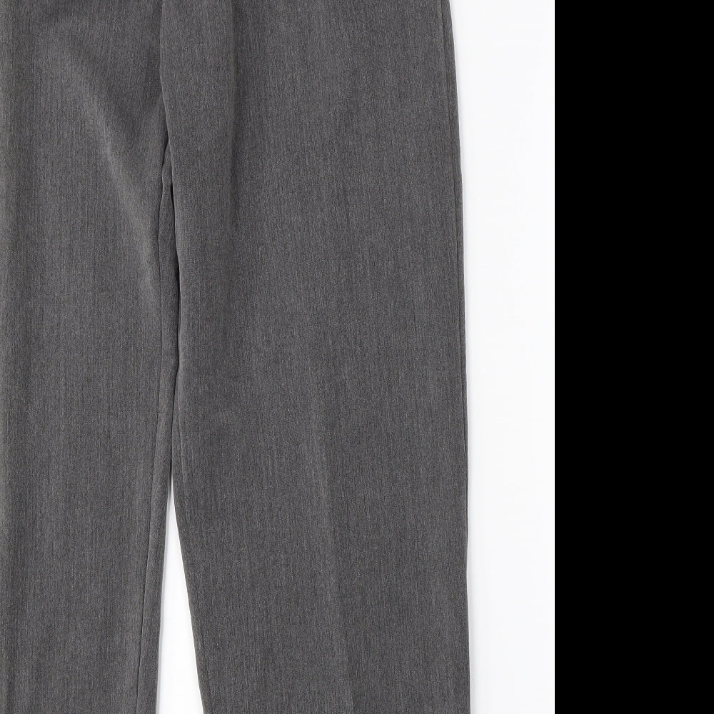 Emma Womens Grey Trousers Size 20 L25 in