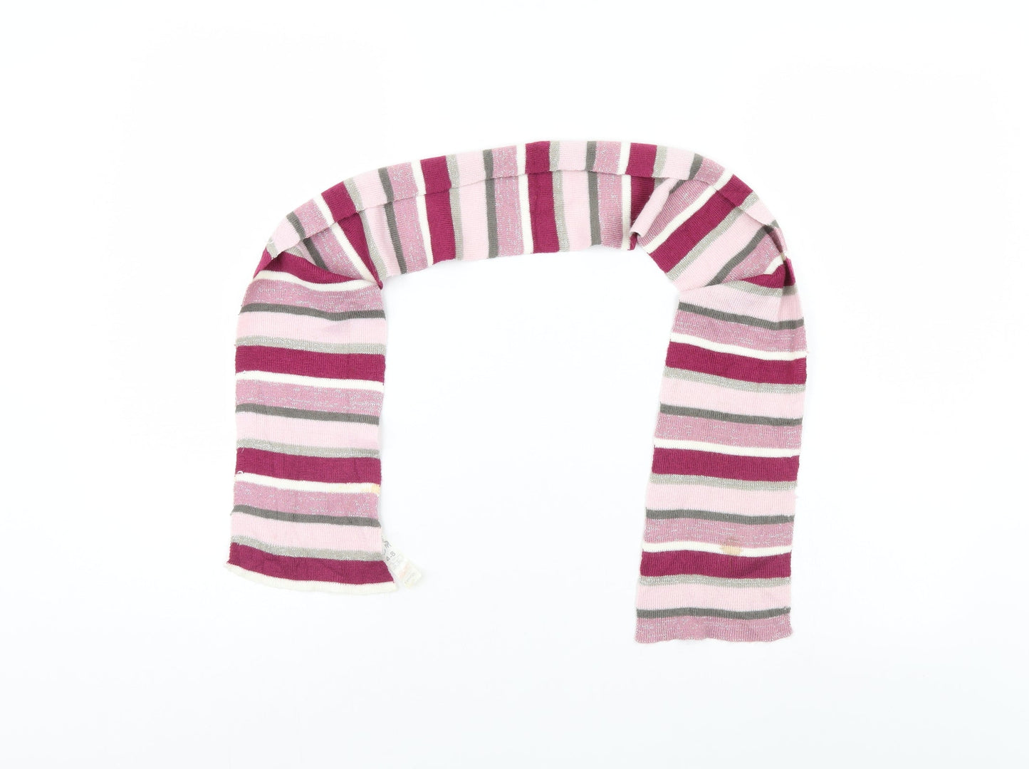 George Girls Pink Striped Scarf Scarves & Wraps One Size