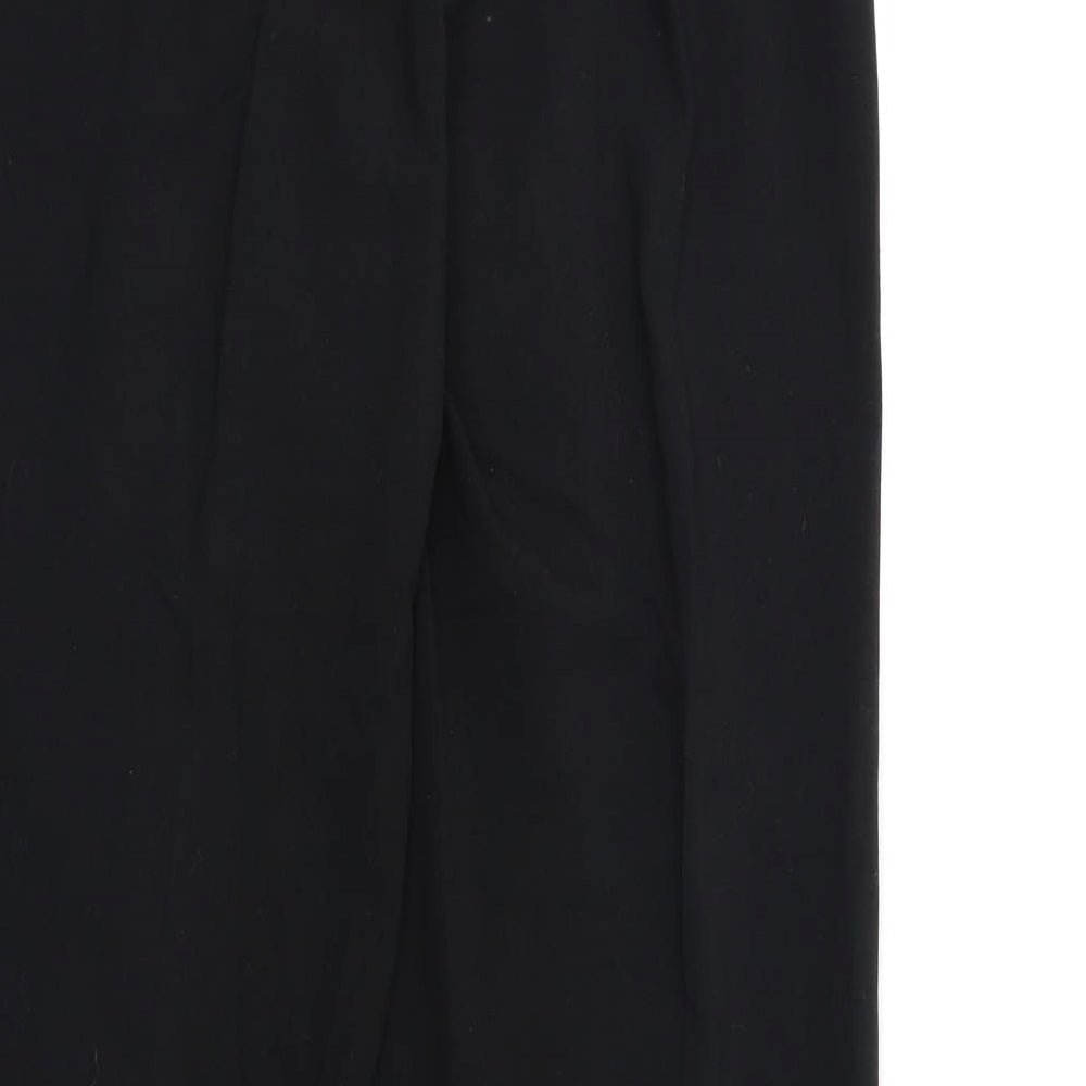 Joella Di Marco Womens Black Trousers Size 10 L29.5 in