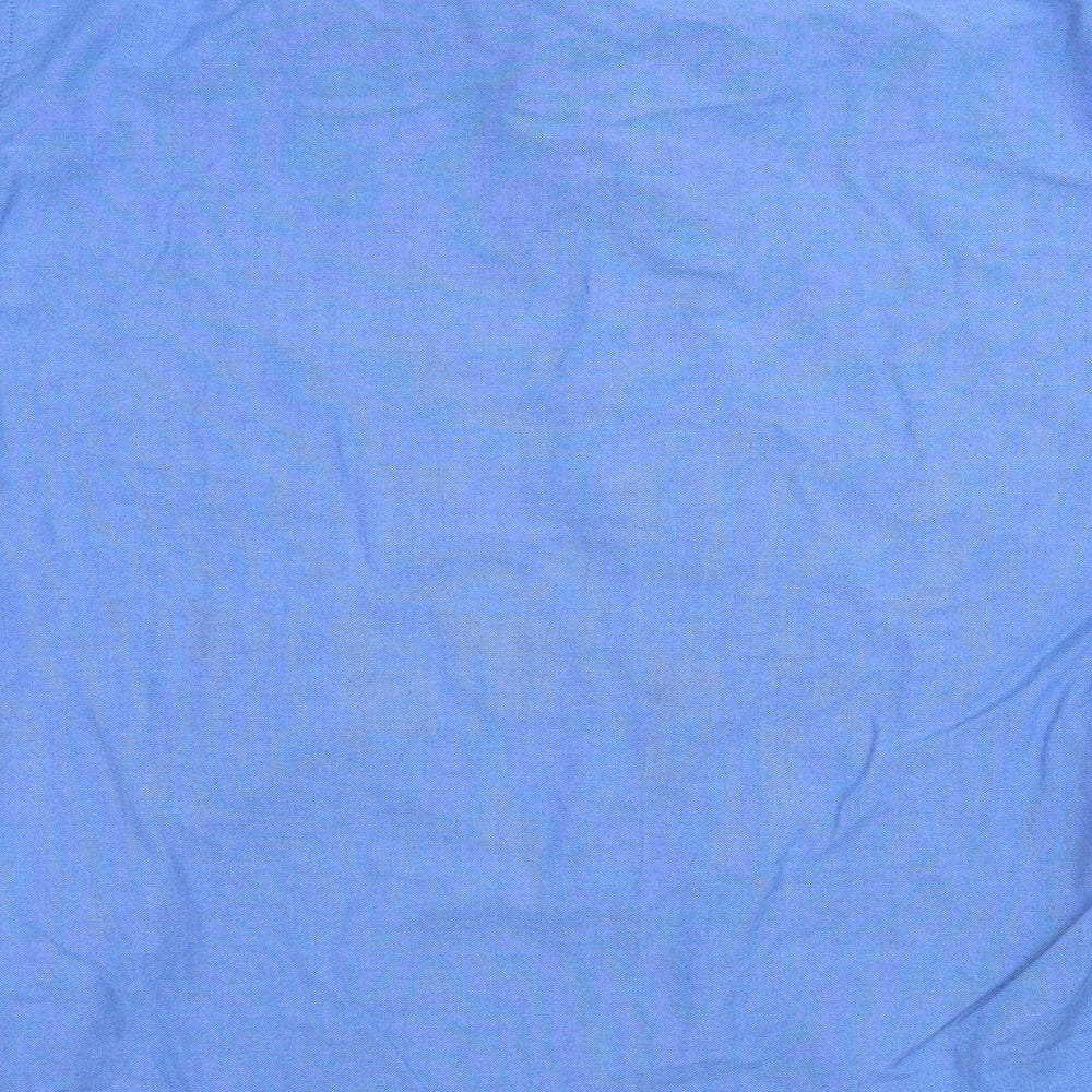 Classics Comfort Mens Blue Button-Up Size L