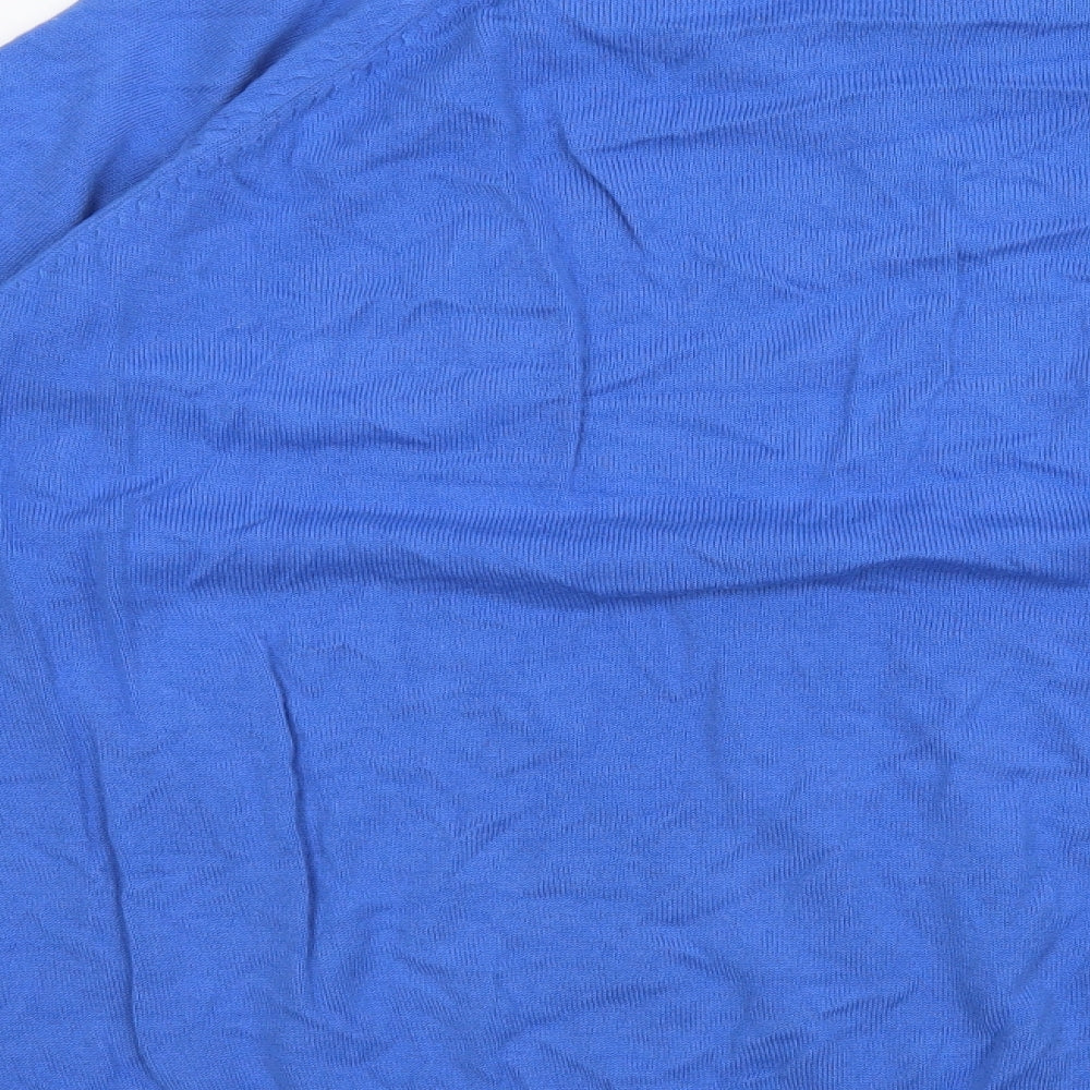 Marisota Womens Blue Knit Pullover Jumper Size 20