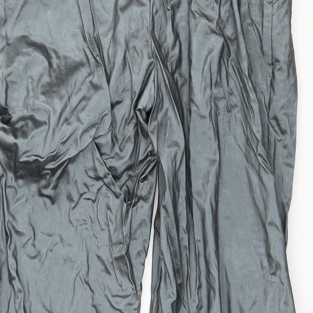 Uldani Womens Grey Trousers Size 8 L26 in
