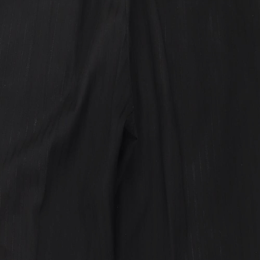 Felisa Womens Black Trousers Size 12 L27 in