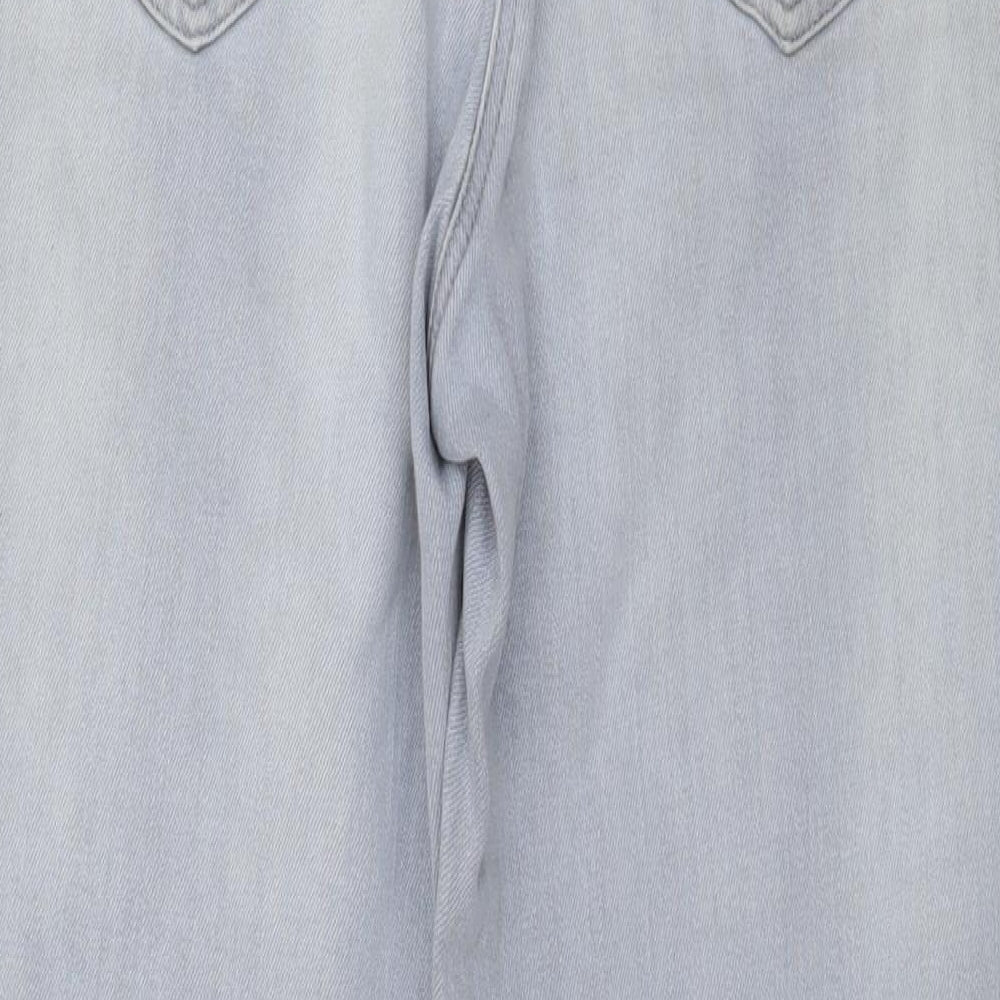 NEXT Womens Blue Denim Skinny Jeans Size 12 L24 in