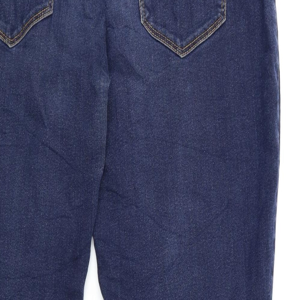 Everyday Essentials Womens Blue Denim Jegging Jeans Size 12 L30 in