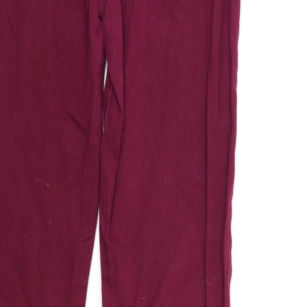 Womens Pink Denim Skinny Jeans Size 30 in L28 in