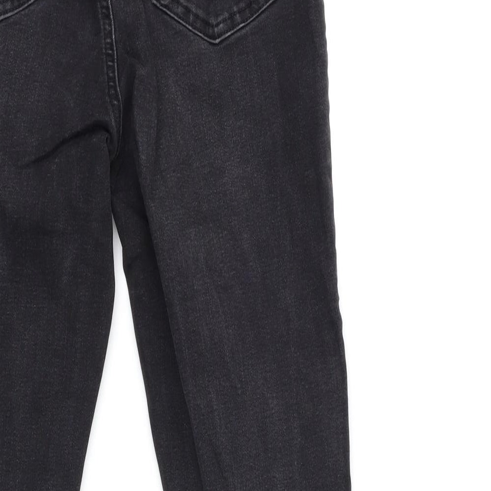 Denim & Co. Womens Black Denim Skinny Jeans Size 8 L23 in