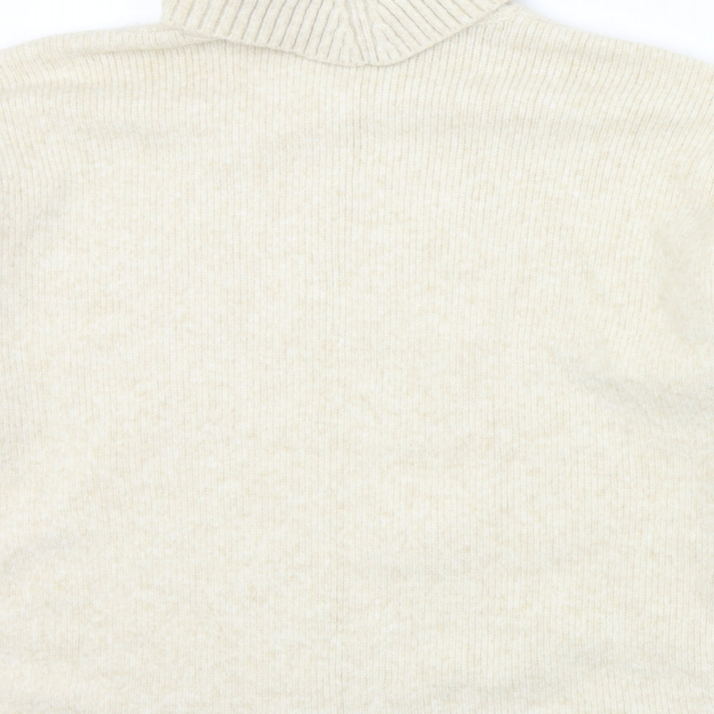 Oasis Womens Beige Pullover Jumper Size M