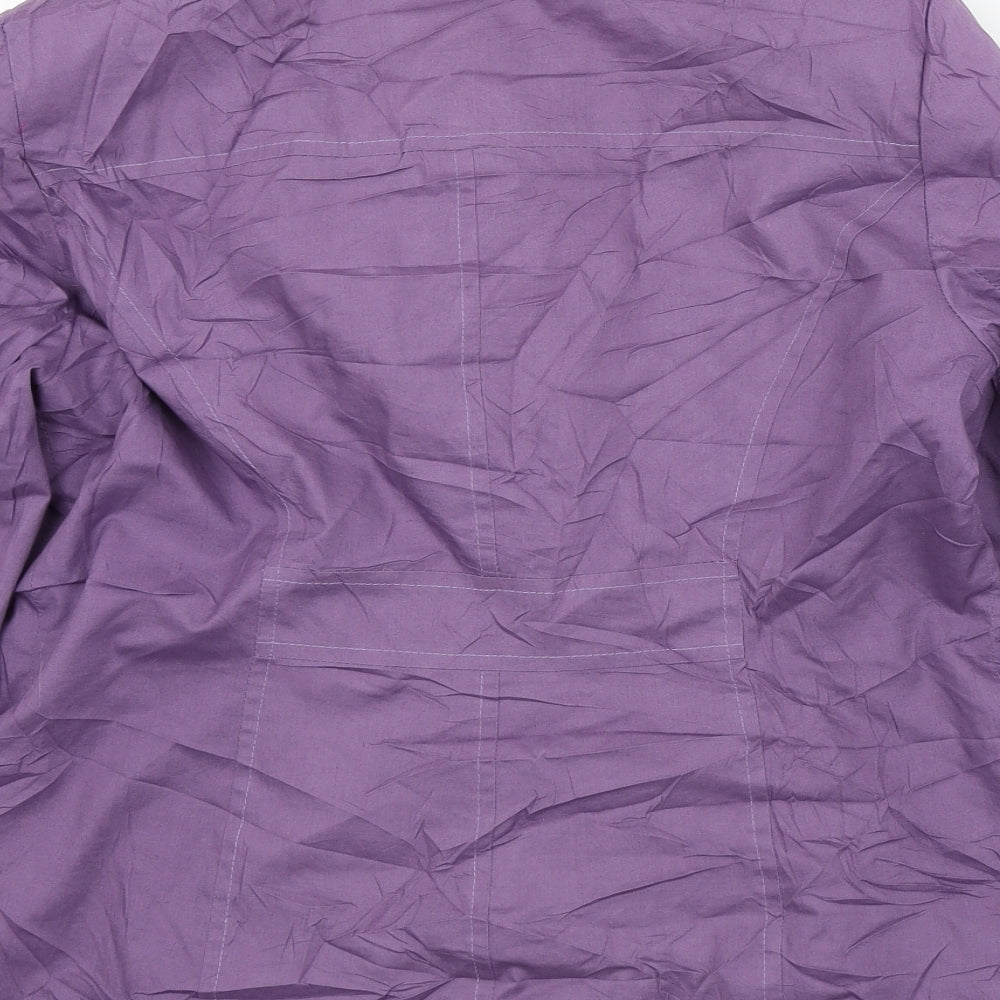 Preworn Womens Purple Jacket Size 14