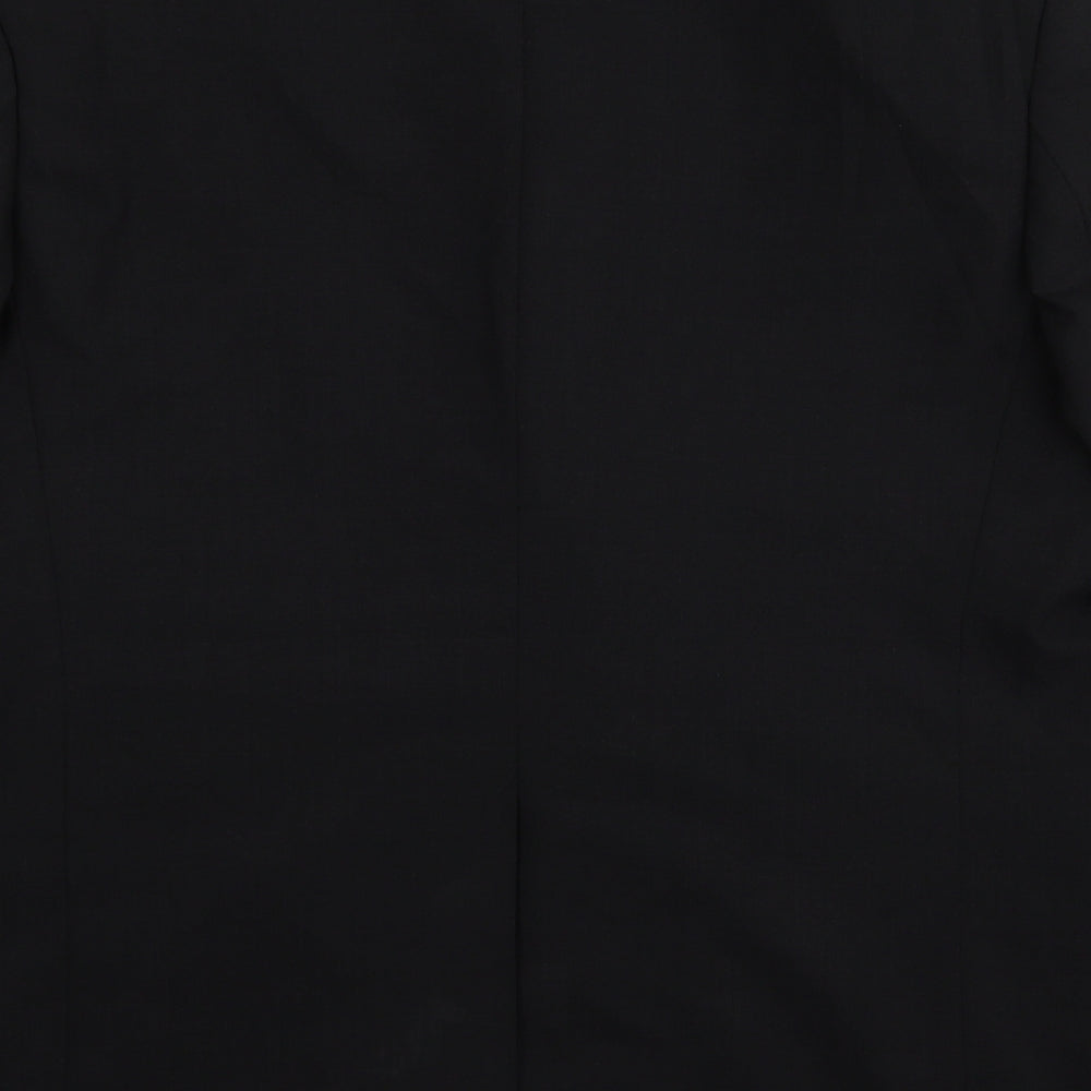 M&S Mens Black Jacket Blazer Size 42