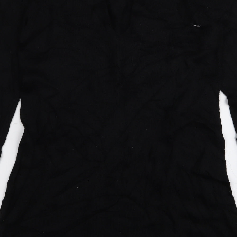 H&M Womens Black Fit & Flare Size S