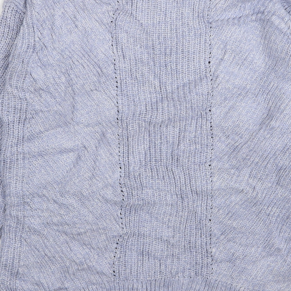 Marks & Spencer Womens Blue Pullover Jumper Size S