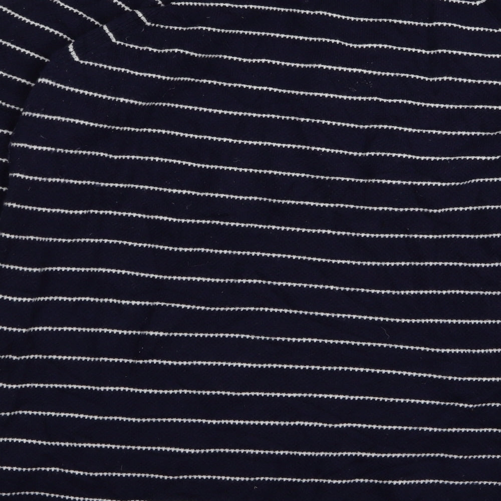 Gap Mens Blue Striped Pullover Jumper Size M