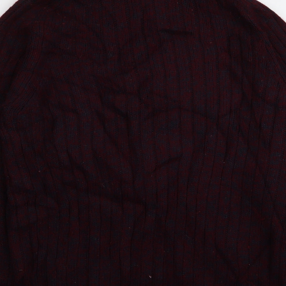 Marks & Spencer Mens Red Pullover Jumper Size M