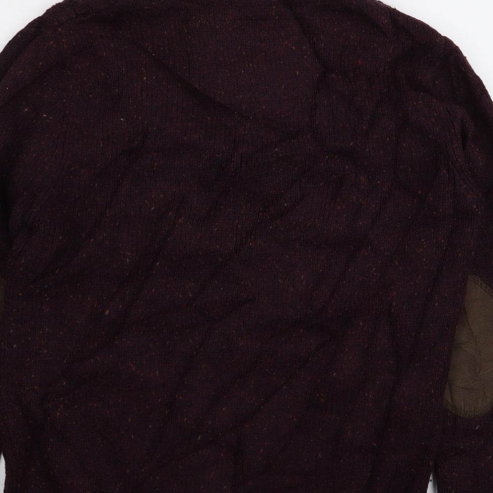RJR.John Rocha Mens Purple Pullover Jumper Size S