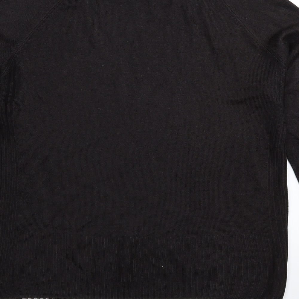 Per Una Womens Grey Knit Pullover Jumper Size 10