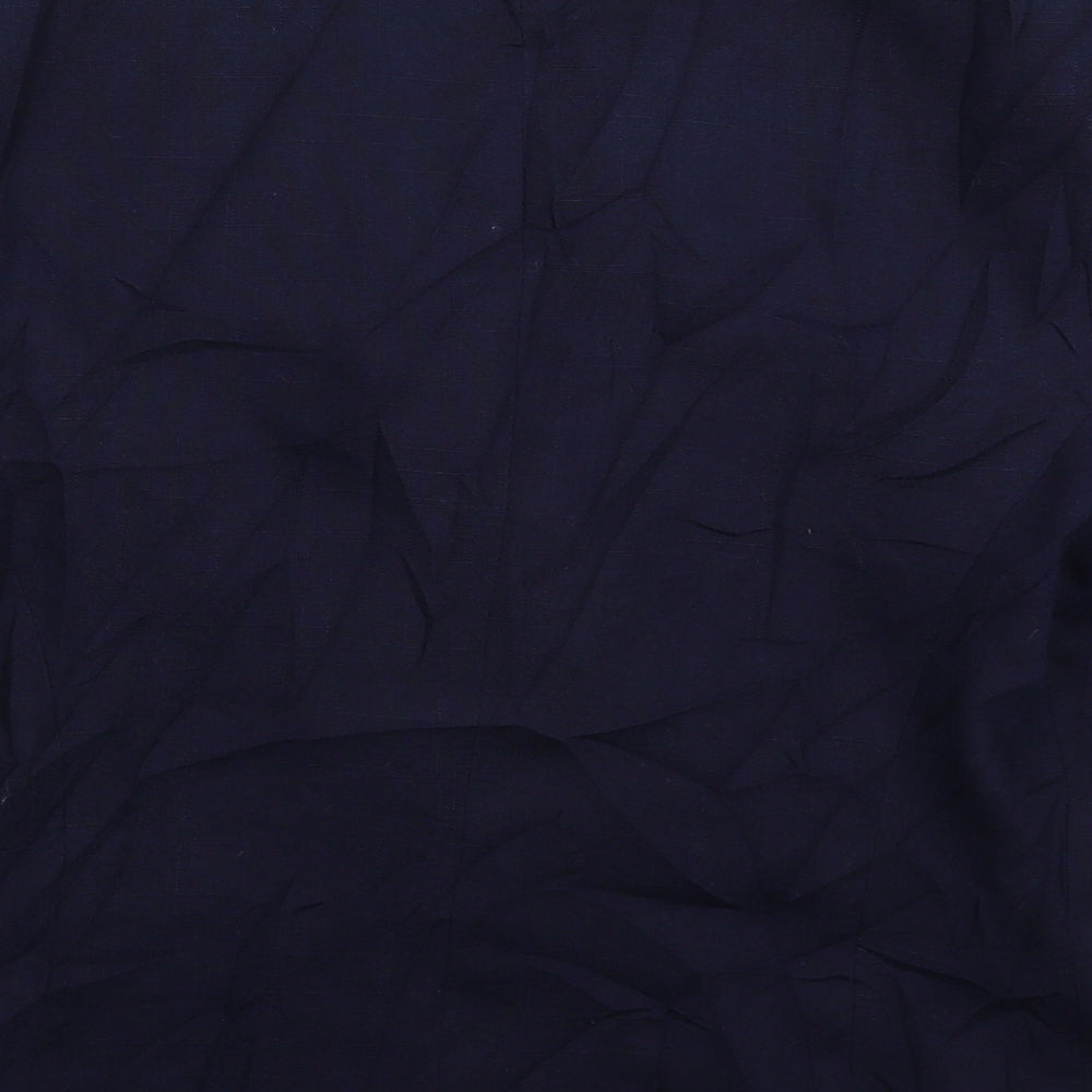 C&A Womens Blue Jacket Suit Jacket Size 12