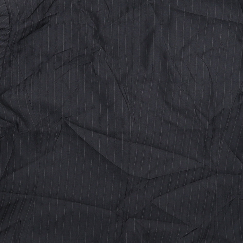 George Womens Grey Striped Jacket Suit Jacket Size 20