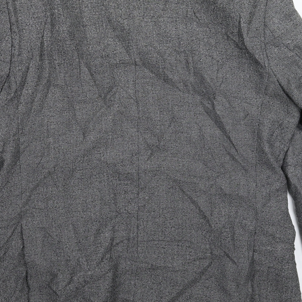 Preworn Mens Grey Jacket Suit Jacket Size 44