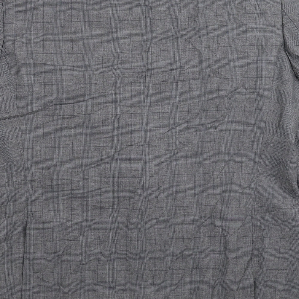 Marks & Spencer Mens Grey Check Jacket Suit Jacket Size 42