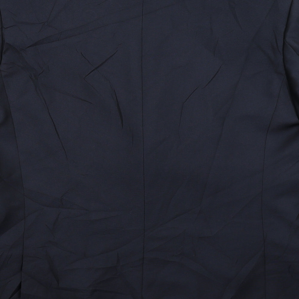 Ventuno 21 Mens Blue Jacket Suit Jacket Size 44