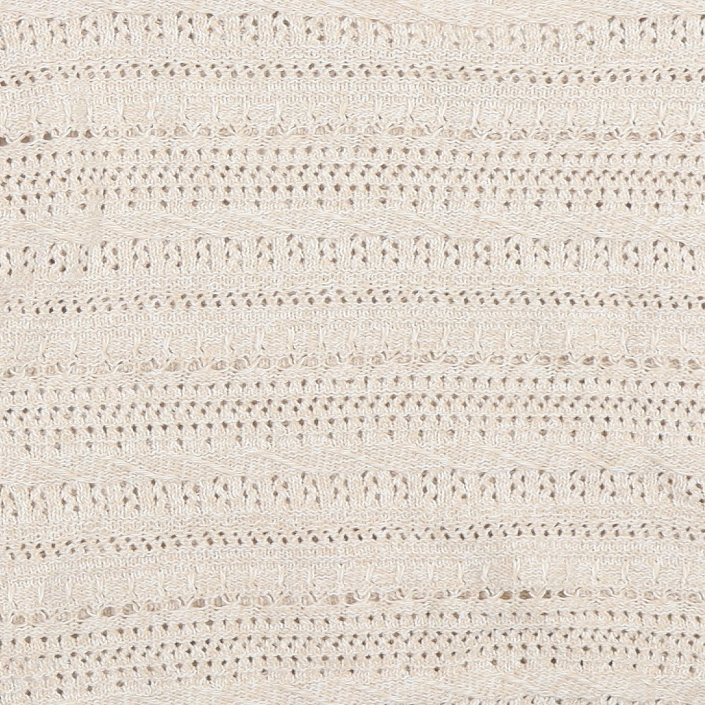 M&Co Womens Beige Pullover Jumper Size 14