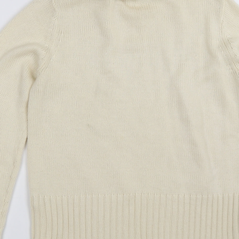 Dorothy Perkins Womens Ivory Pullover Jumper Size 14