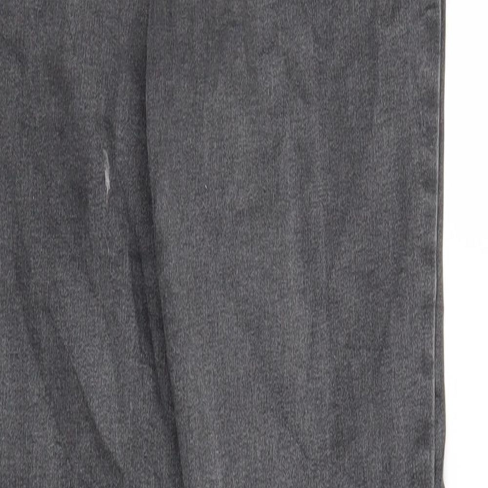 Zara Womens Grey Denim Skinny Jeans Size 8 L28 in