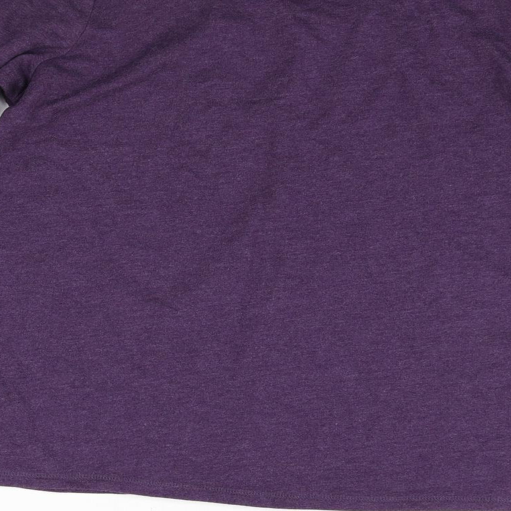 ESMARA Womens Purple Pullover Jumper Size L