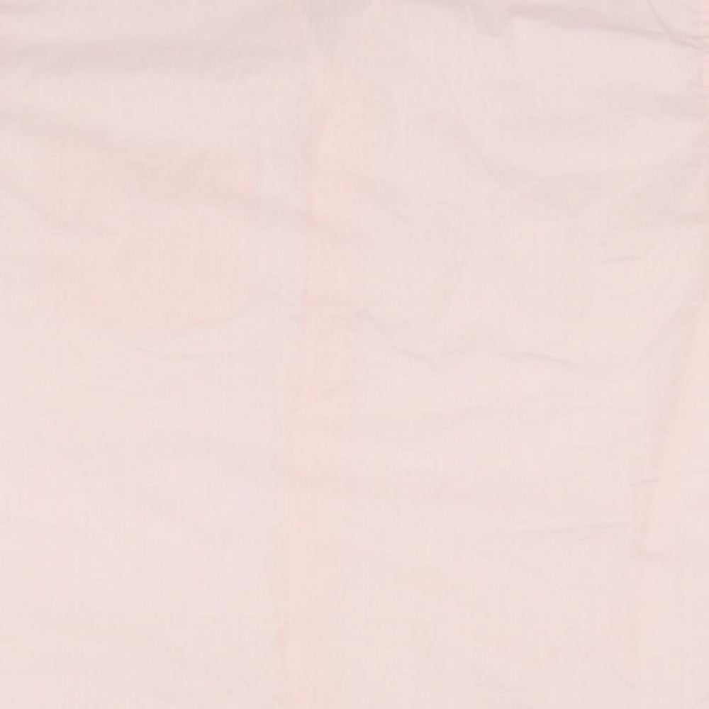 Hutson Harbour Womens Pink Basic Button-Up Size M