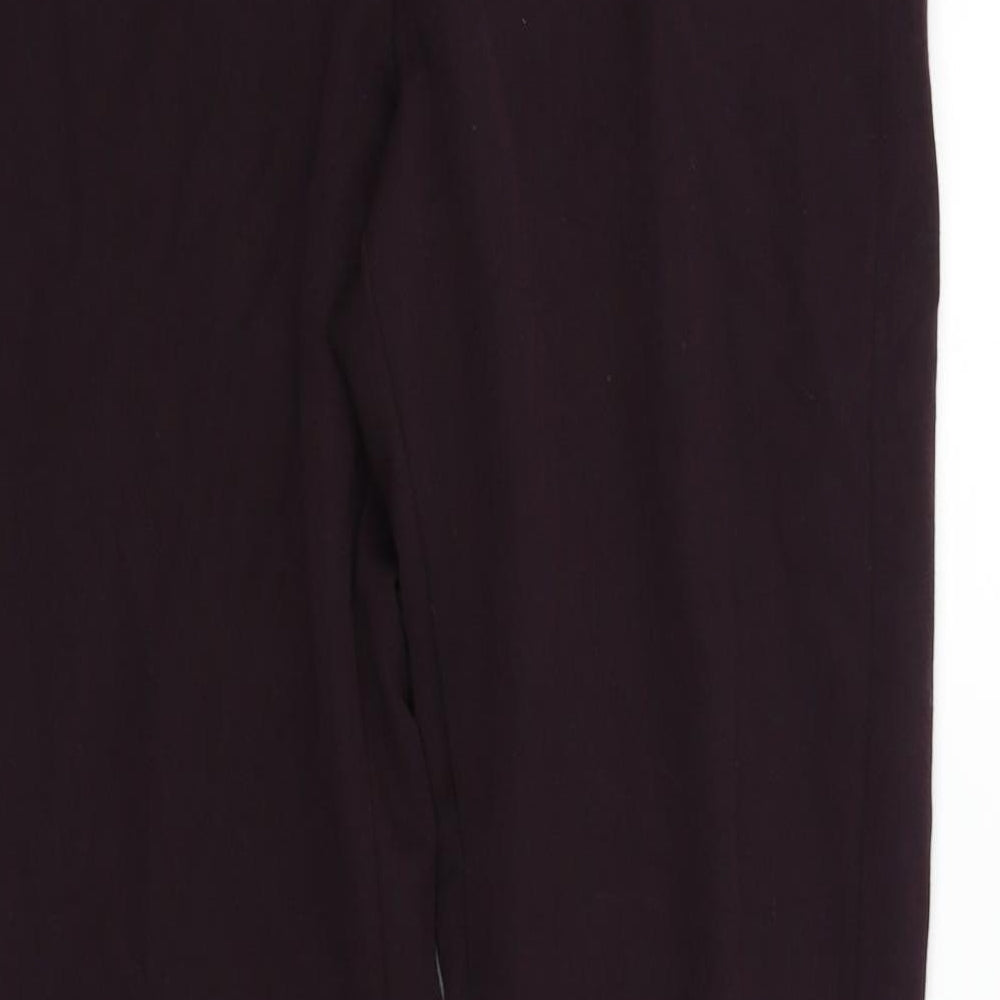F&F Womens Pink Trousers Size 10 L28 in